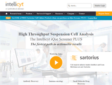 Tablet Screenshot of intellicyt.com